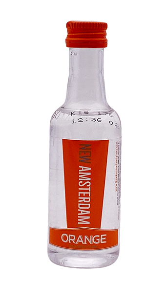 New Amsterdam Orange Plastic Bottle
