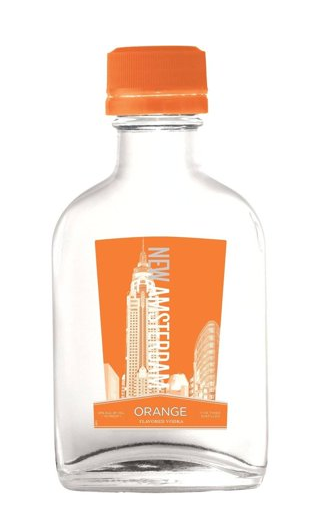 New Amsterdam Orange Plastic Bottle