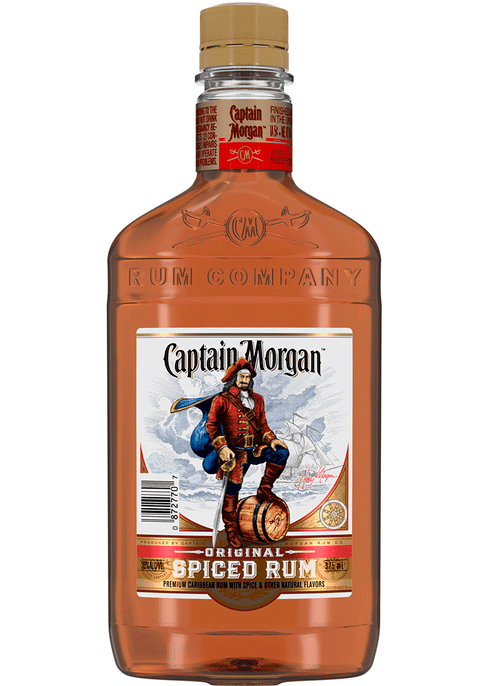 Captain Morgan Spiced Rum Plastic Bottle