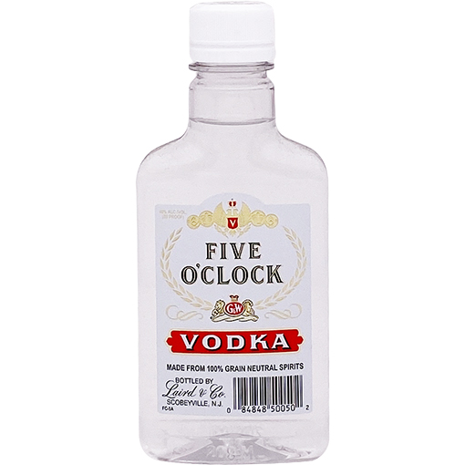 Five O’Clock Vodka Plastic Bottle Vreeland Market