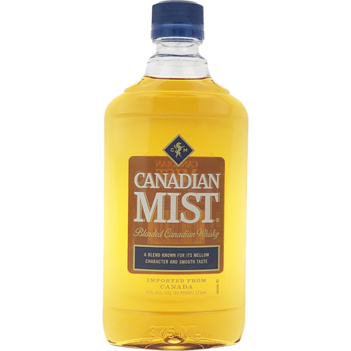 Canadian Mist Plastic Bottle