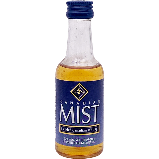Canadian Mist Plastic Bottle