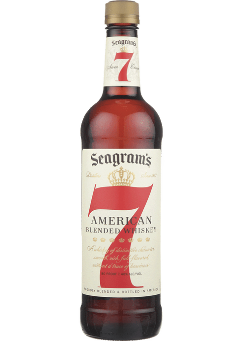 Seagram's 7 Crown Plastic Bottle