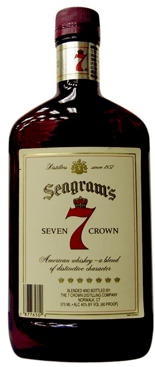 Seagram's 7 Crown Plastic Bottle
