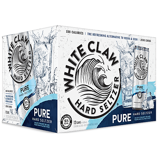 White Claw Hard Seltzer Pure