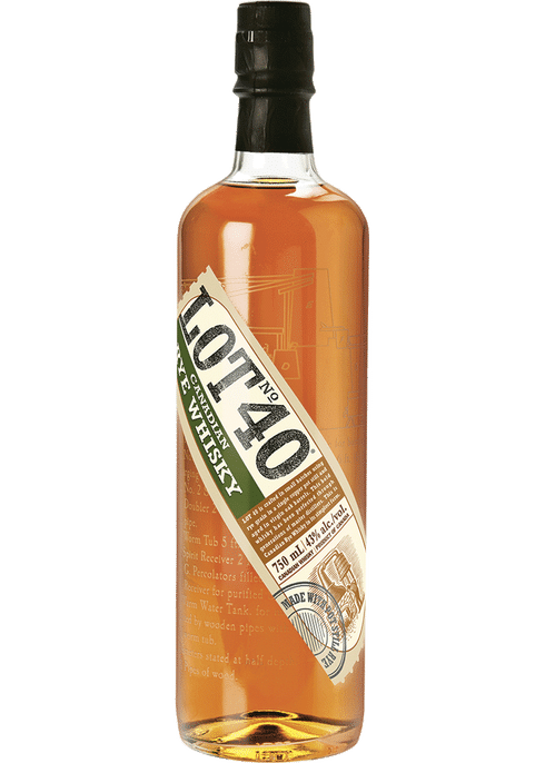 Lot 40 Rye Cadian Whisky